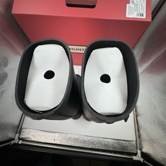 Hunter Original Tour Tall Boot, Black Winter, Rain Boot, Women’s Size 7 New - Picture 11 of 16